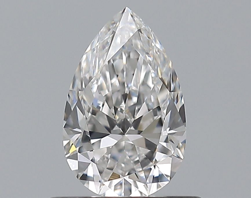 0.51 carat D-VVS1 Natūralus Pear Deimantas (1)
