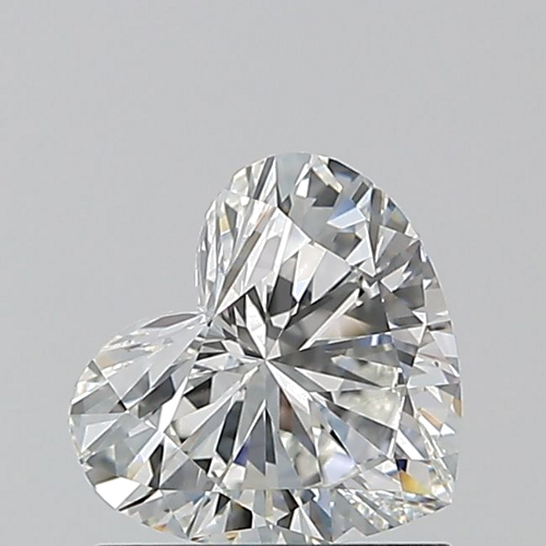 0.9 carat H-VS1 Natūralus Heart Deimantas (1)