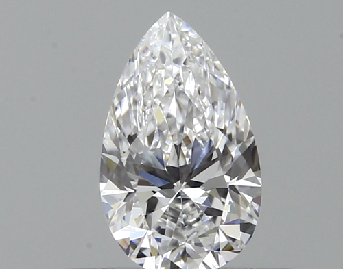 0.36 carat D-VVS2 Natūralus Pear Deimantas (1)
