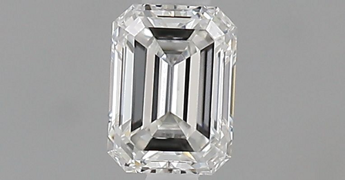 0.39 carat F-VVS2 Natūralus Emerald Deimantas (1)