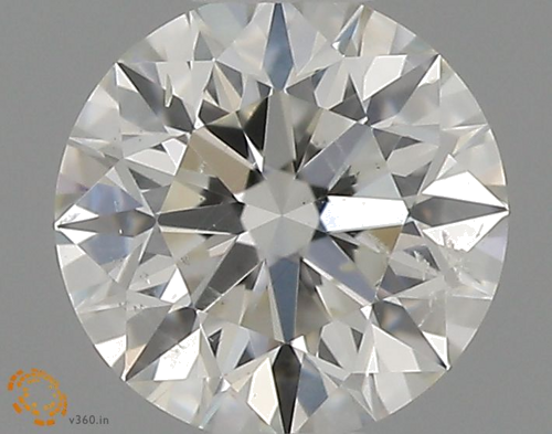 0.4 carat H-SI1 Excellent cut Natūralus Round Deimantas (1)