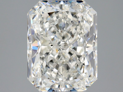 3.01 carat H-SI1 Natūralus Radiant Deimantas (1)