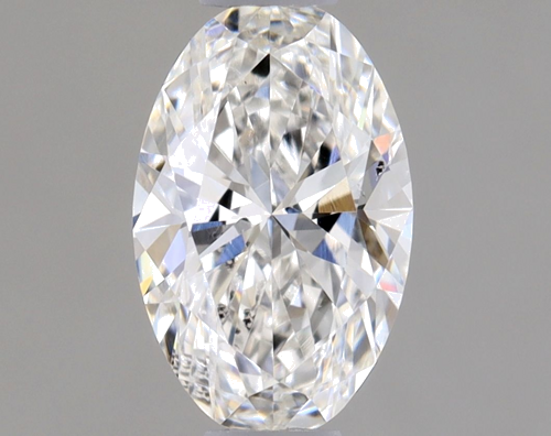 0.5 carat G-SI1 Natūralus Oval Deimantas (1)