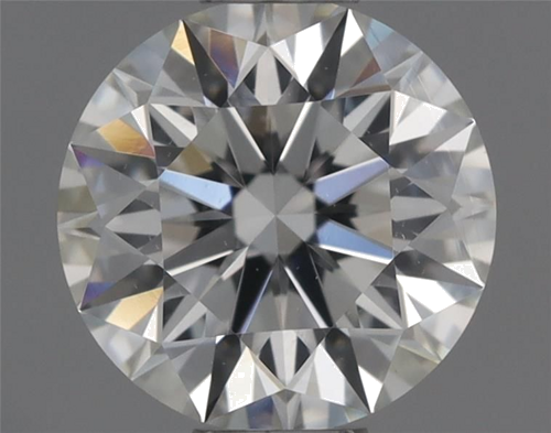 0.52 carat E-SI1 Excellent cut Natūralus Round Deimantas (1)