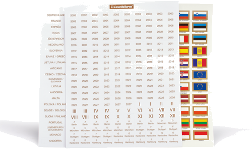 Label set for Euro-coins (1)