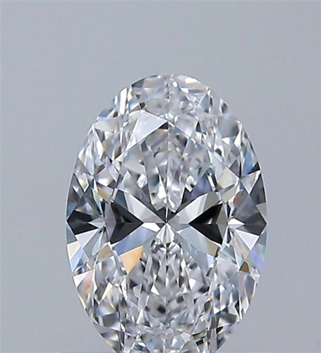 0.6 carat D-VVS2 Natūralus Oval Deimantas (1)