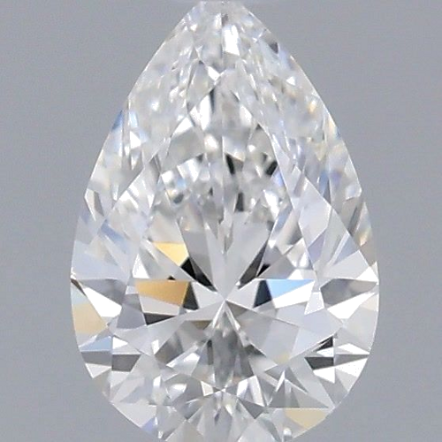 0.41 carat E-VVS1 Natūralus Pear Deimantas (1)