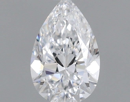0.3 carat D-VS1 Natūralus Pear Deimantas (1)