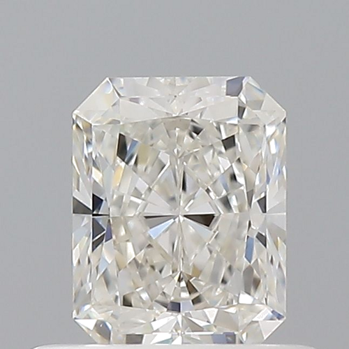 0.5 carat G-VVS2 Natūralus Radiant Deimantas (1)