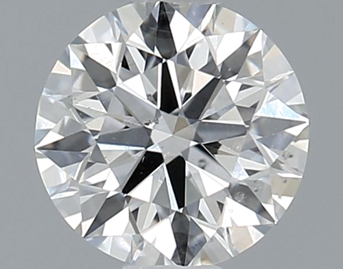 0.53 carat G-SI1 Excellent cut Natūralus Round Deimantas (1)