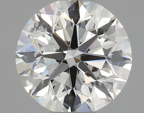 0.46 carat I-SI2 Excellent cut Natūralus Round Deimantas (1)