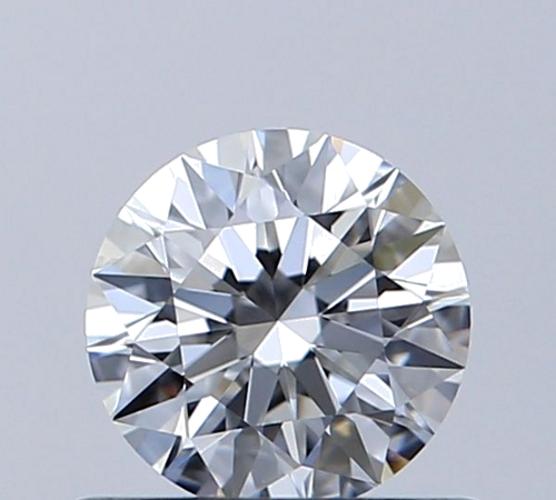 0.5 carat E-VVS2 Excellent cut Natūralus Round Deimantas (1)