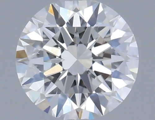 0.45 carat F-VVS2 Excellent cut Natūralus Round Deimantas (1)