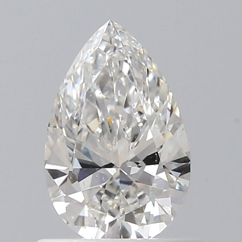 0.61 carat G-SI1 Natūralus Pear Deimantas (1)