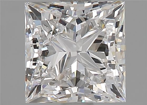 1.51 carat F-VVS1 Natūralus Princess Deimantas (1)