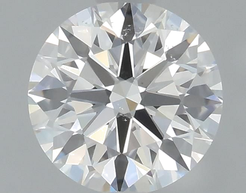 0.34 carat F-SI1 Excellent cut Natūralus Round Deimantas (1)