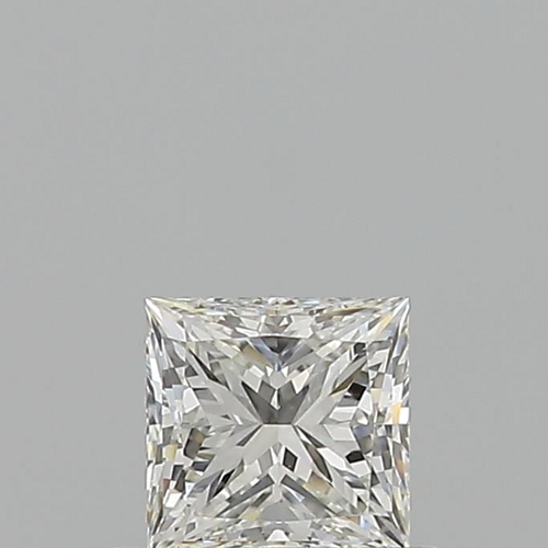 0.6 carat G-VVS2 Natūralus Princess Deimantas (1)