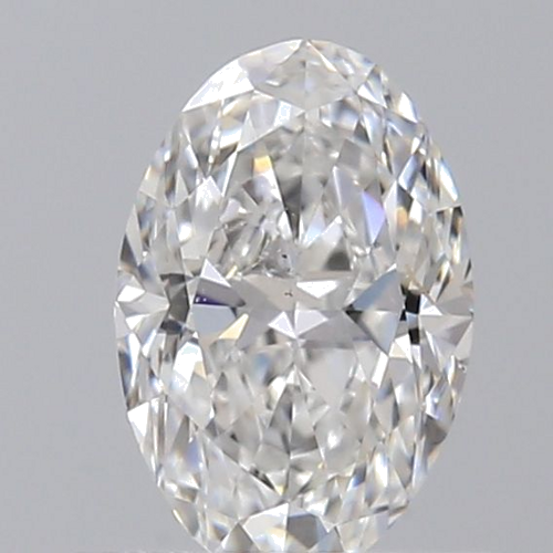 0.5 carat E-VS2 Natūralus Oval Deimantas (1)