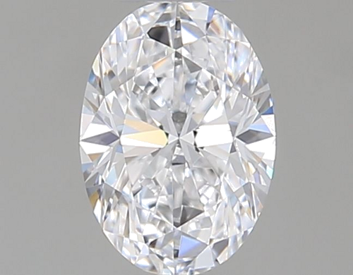 0.3 carat D-VVS2 Natūralus Oval Deimantas (1)