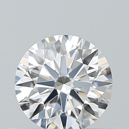 0.5 carat D-VVS2 Excellent cut Natūralus Round Deimantas (1)