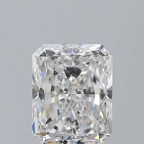 3.01 carat F-SI2 Natūralus Radiant Deimantas (1)