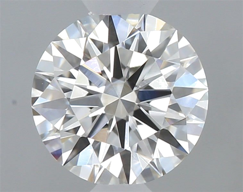 0.52 carat H-VVS2 Excellent cut Natūralus Round Deimantas (1)