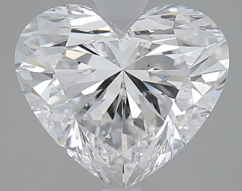 3.51 carat E-SI1 Natūralus Heart Deimantas (1)