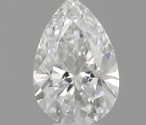 0.27 carat D-VVS2 Natūralus Pear Deimantas (1)