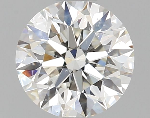 0.58 carat I-SI1 Excellent cut Natūralus Round Deimantas (1)