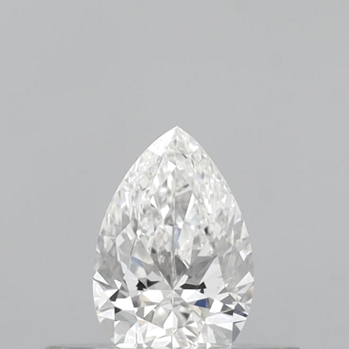 0.31 carat E-VVS2 Natūralus Pear Deimantas (1)