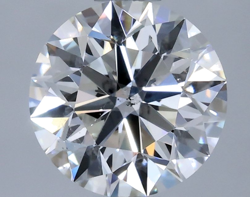 0.81 carat G-SI2 Excellent cut Natūralus Round Deimantas (1)