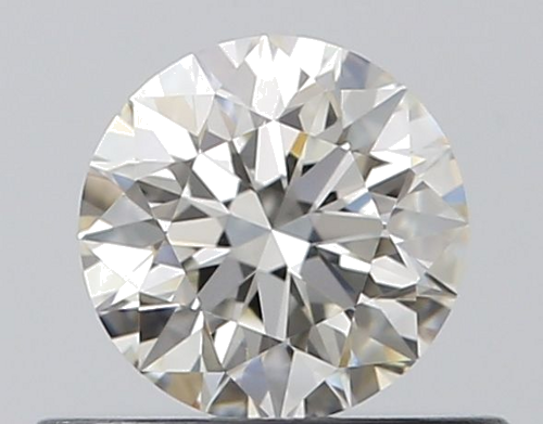 0.43 carat J-VVS1 Excellent cut Natūralus Round Deimantas (1)