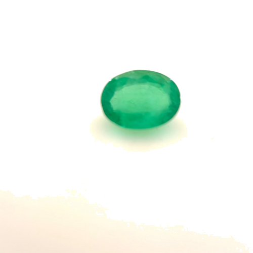 0.61 carat GREEN Oval Smaragdas (1)