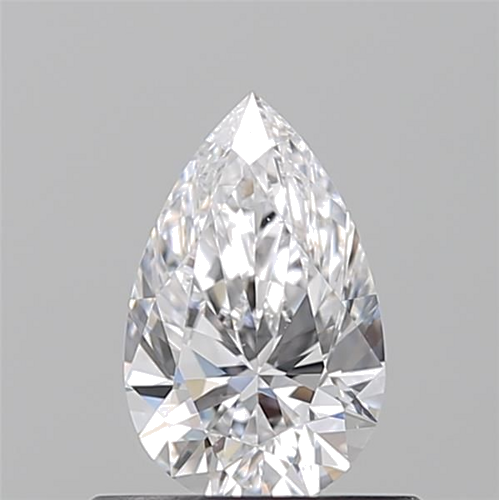 0.53 carat D-VS2 Natūralus Pear Deimantas (1)
