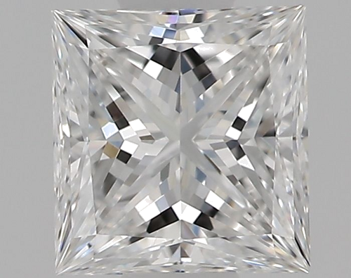 0.52 carat D-VVS1 Natūralus Princess Deimantas (1)