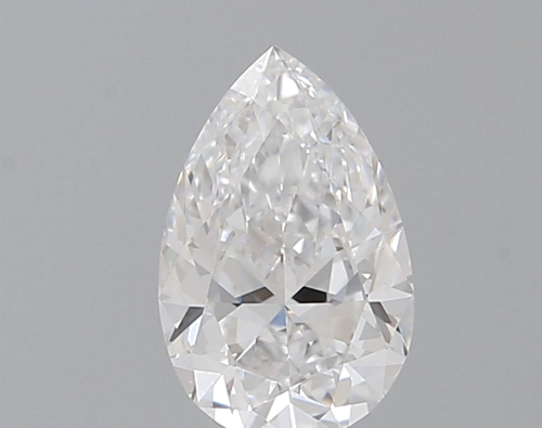 0.5 carat D-IF Natūralus Pear Deimantas (1)
