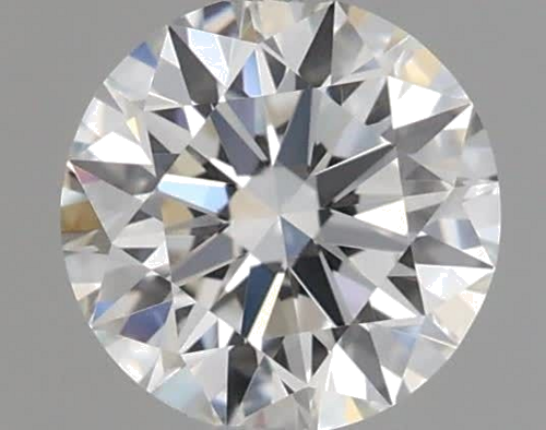0.5 carat H-VVS2 Excellent cut Natūralus Round Deimantas (1)