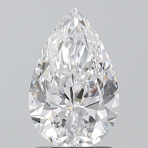 1.5 carat D-SI1 Natūralus Pear Deimantas (1)