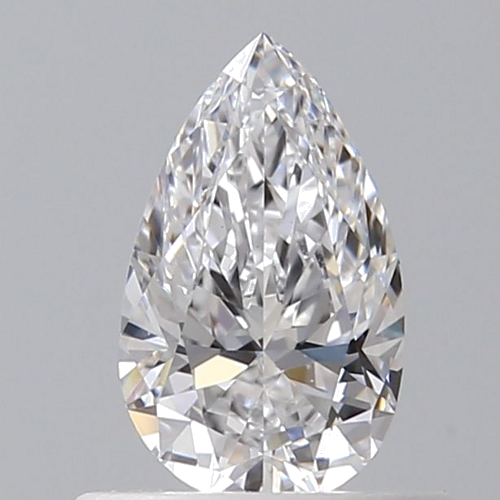 0.42 carat D-VS1 Natūralus Pear Deimantas (1)