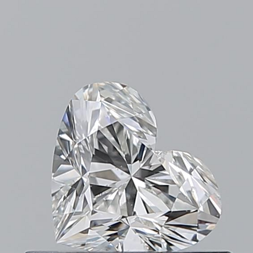 0.5 carat H-SI1 Natūralus Heart Deimantas (1)