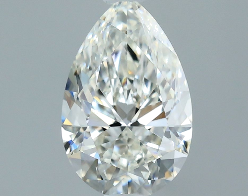 0.52 carat H-VVS2 Natūralus Pear Deimantas (1)