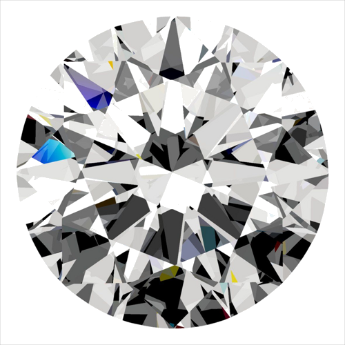 0.31 carat H-SI1 Excellent cut Natūralus Round Deimantas (1)