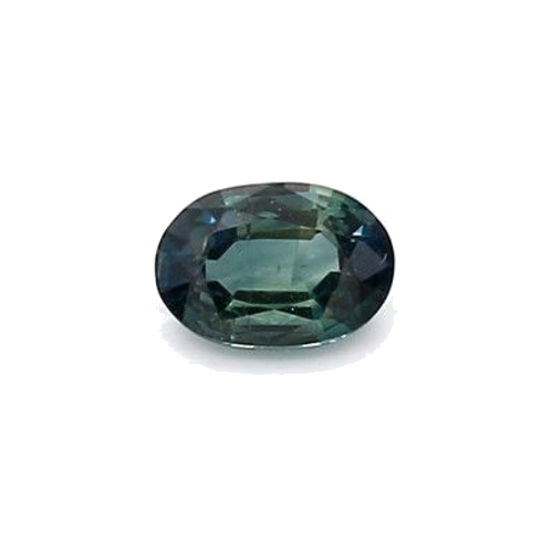 0.35 carat BLUE BRILLIANTSTEP cut Oval Safyras (1)
