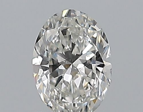 0.4 carat G-SI1 Natūralus Oval Deimantas (1)