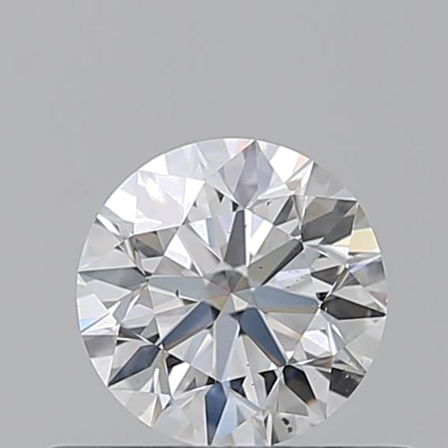 0.5 carat E-SI1 Excellent cut Natūralus Round Deimantas (1)
