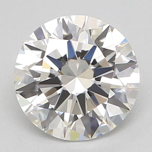 0.59 carat F-VVS1 Excellent cut Natūralus Round Deimantas (1)