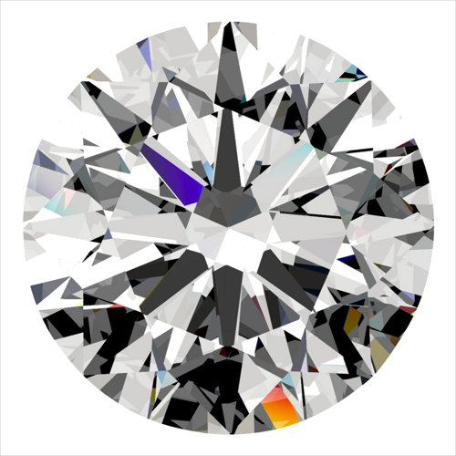 0.3 carat I-VS2 Excellent cut Natūralus Round Deimantas (1)