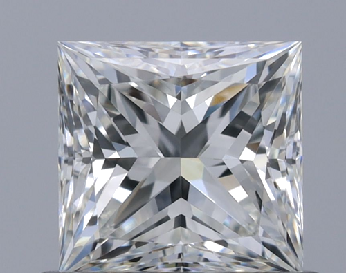 0.71 carat H-VVS1 Natūralus Princess Deimantas (1)