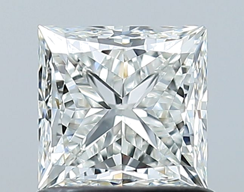 1.01 carat H-VS1 Natūralus Princess Deimantas (1)