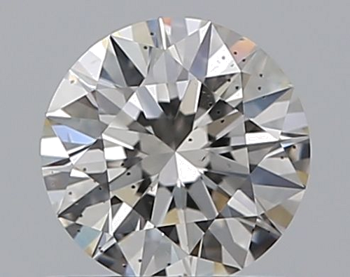 0.5 carat I-SI2 Excellent cut Natūralus Round Deimantas (1)